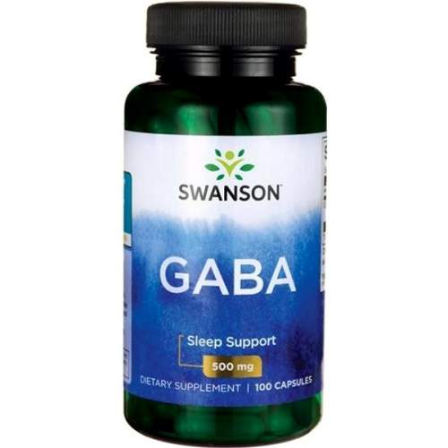Swanson GABA 100 ks, kapsle, 500 mg