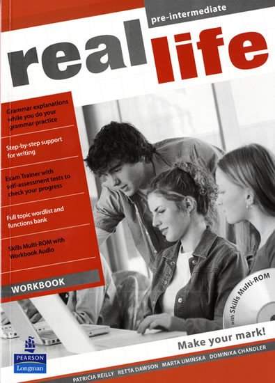 Real Life Pre-Intermediate Workbook w/ Multi-Rom Pack - Patricia Reilly