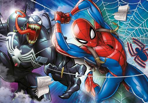 CLEMENTONI Puzzle Spiderman: Do útoku 104 dílků