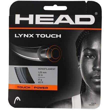 Head Lynx Touch tenisový výplet 12 m antracitová Průměr: 1,30