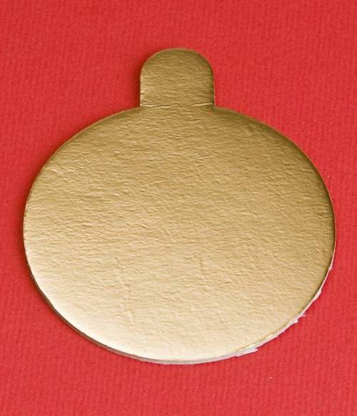 Monaco Podložka papír zlatá minidezert 5cm 200 ks