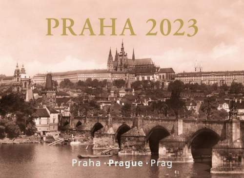 Nástěnný kalendář Praha | Prague | Prag 2023 [kalendář]