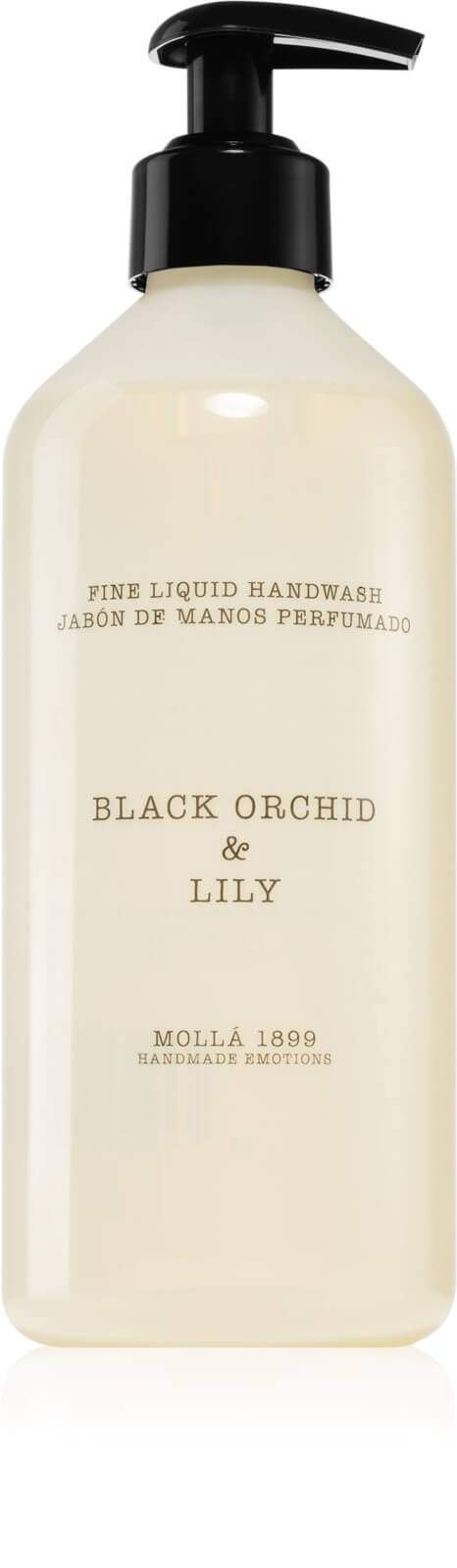 Cereria Mollá Parfémované tekuté mýdlo na ruce Black Orchid & Lily 500 ml