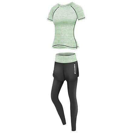 Merco Runner Long 2W fitness set zelená Velikost oblečení: XL