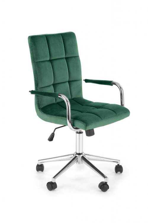 HALMAR  Kancelářská židle GONZO 4 (tmavě zelená)