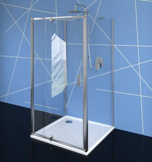 POLYSAN EASY LINE třístěnný sprchový kout 900-1000x800mm, pivot dveře, L/P varianta, čiré sklo EL1715EL3215EL3215