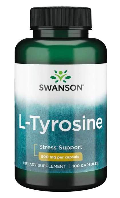 Swanson L-Tyrosine 100 ks, kapsle, 500 mg