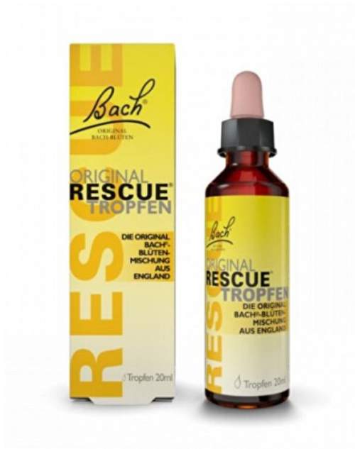 Bachovy květové esence Rescue® Remedy krizové kapky s obs. alkoholu 10 ml