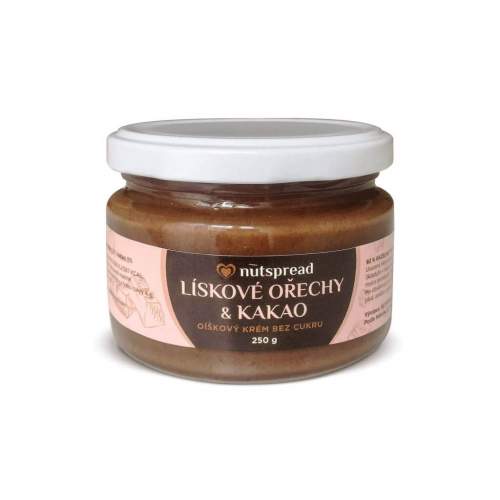 Nutspread Lískooříškový krém s kakaem 250 g