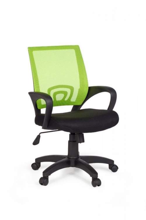 Kancelářská židle BRÜXXI Rivoli, nylon, černá/zelená