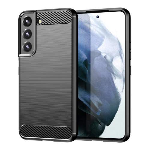 MG Carbon silikonový kryt na Samsung Galaxy S23 Plus, černý