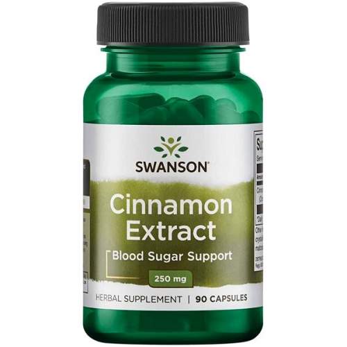 Swanson Cinnamon Extract 90 ks 250 mg