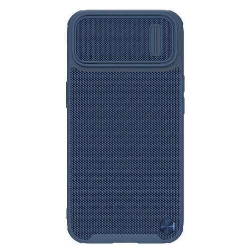 Nillkin Textured S Magnetic Case iPhone 14 MagSafe pouzdro s krytem fotoaparátu modré