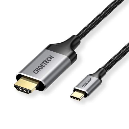 Choetech USBC to HDMI HD cable 4K60HZ neutral black 2m 01.02.03.CH0020-BK