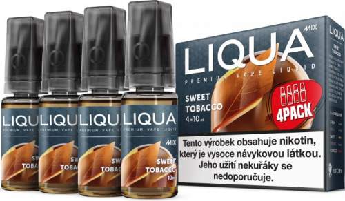 Ritchy Liqua MIX 4Pack Sweet Tobacco 10 ml 3 mg