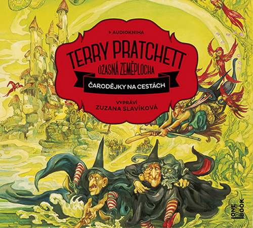 Terry Pratchett - Čarodějky na cestách: Úžasná Zeměplocha CDmp3