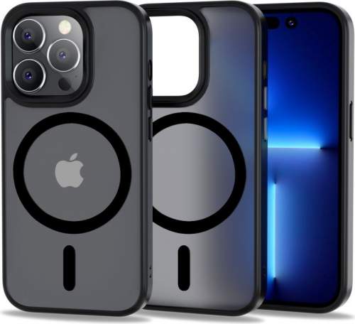 Pouzdro Tech-Protect Magmat MagSafe iPhone 14 Pro - Matte Black