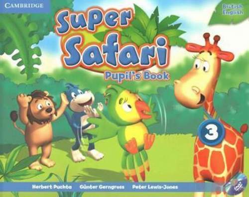 Super Safari Level 3 Pupil´s Book with DVD-ROM - Herbert Puchta