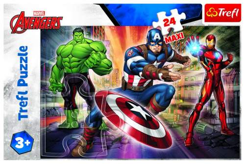Trefl Puzzle MAXI - Disney Marvel The Avengers 24 dílků