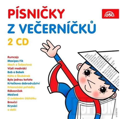 Písničky z Večerníčků (2x CD) - CD