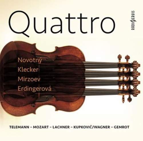 Quattro - Telemann-Mozart-Lachner-Kupkovič/Wagner-Gemrot - CDmp3