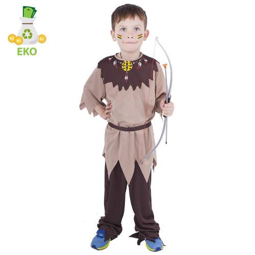 Rappa dětský kostým indián s páskem (M)