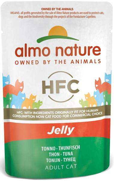 Almo Nature HFC in Jelly želé s tuňákem 24 × 55 g