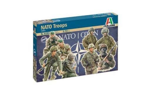 Italeri figurky - vojáci NATO (1980) (1:72)