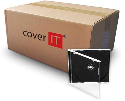 COVER IT box:1 CD 10mm jewel box + tray - karton 200ks 27001