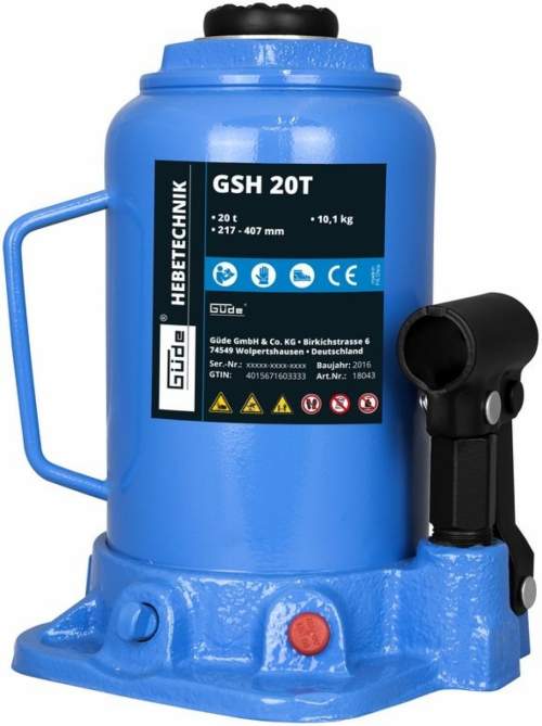 Zvedák hydraulický Güde GSH 20T