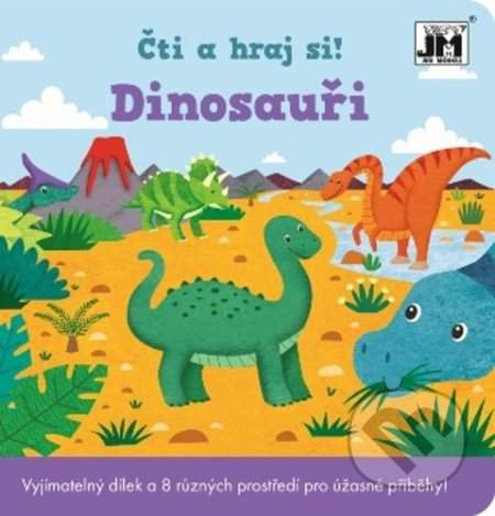 JIRI MODELS Čti a hraj si Dinosauři