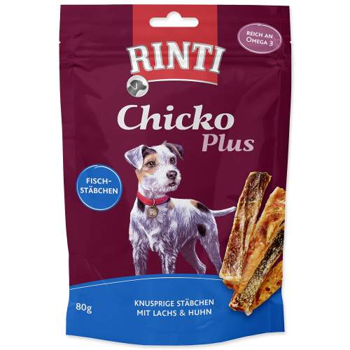 Rinti Dog pochoutka Extra Chicko Plus losos+kuře 80g + Množstevní sleva