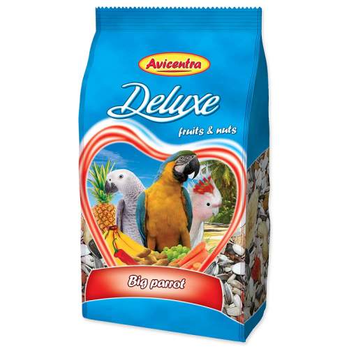 AVICENTRA deluxe krmivo pro velké papoušky - KARTON (5ks)