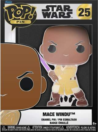 Funko POP Pin: Star Wars - Mace Windu