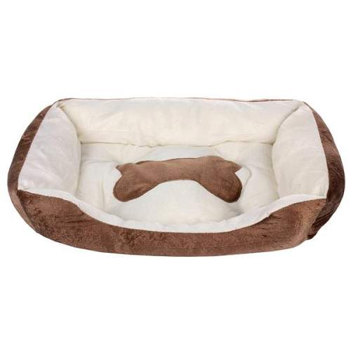 Merco Comfy psí pelíšek hnědý M 70 × 50 × 15 cm