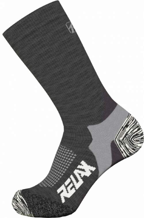 Relax Nordic Lyžařské ponožky - merino RSO37 tmavá šedá 39 - 42