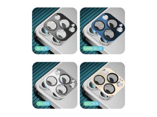 COTEetCI Aluminium Camera Glass for iPhone 12 Pro Black