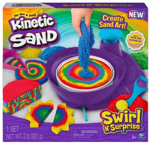 Spin Master Kinetic Sand duhový kolotoč