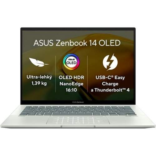 ASUS Zenbook 14 OLED (UX3402, 12th Gen Intel), stříbrná UX3402ZA-KM546W