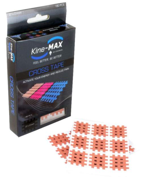 KineMAX Cross Tape křížový tejp vel. S 180 ks