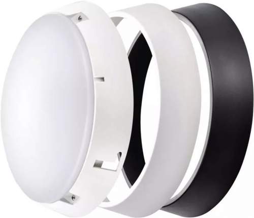 Emos LED přisazené svítidlo ZURI, kruhové č/b 14W neutrální bílá ZM3230