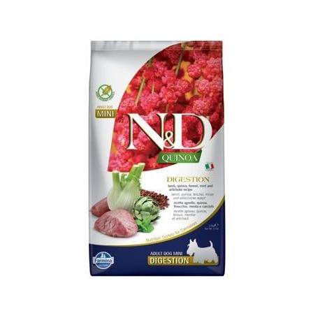 N&D Quinoa DOG Digestion Lamb & Fennel Mini 800g