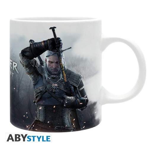 Abysse Corp Hrnek The Witcher - Geralt Amulet, 320 ml ABYMUGA160