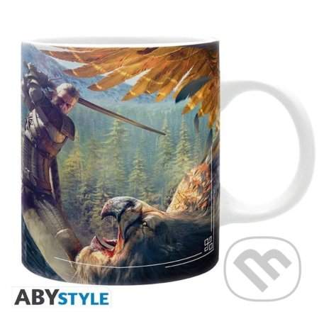Abysse Corp Hrnek Zaklínač - Geralt a Gryf 320 ml