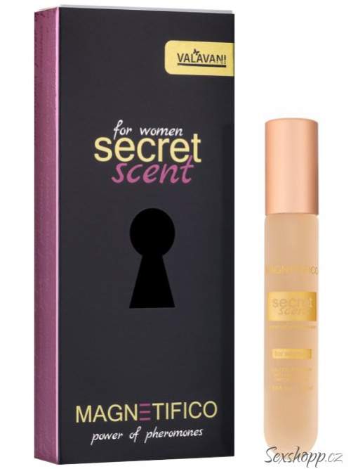 Valavani Magnetifico Secret Scent for Women 20 ml, květinovo-orientální dámský parfém pro zvýšení sexuální přitažlivosti