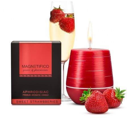 VALAVANI Magnetifico Magnetifico aphrodisiac candle Sweet strawberries