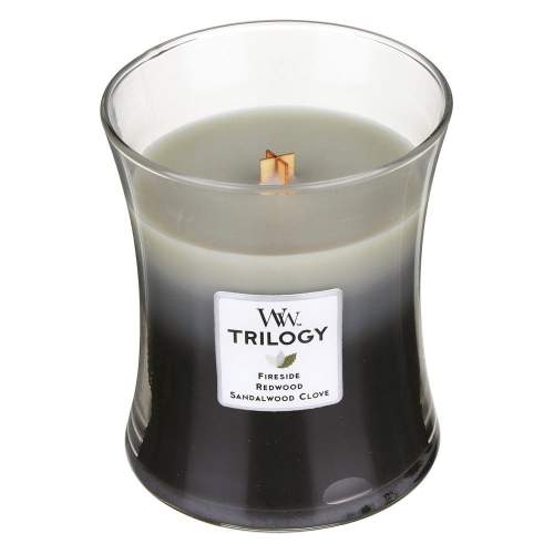 WOODWICK Trilogy Warm Woods Medium Candle 275 g