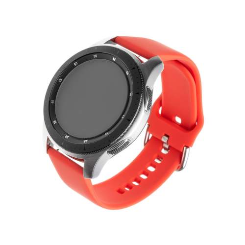 FIXED silikonový řemínek pro smartwatch, šířka 20mm, červená FIXSST-20MM-RD