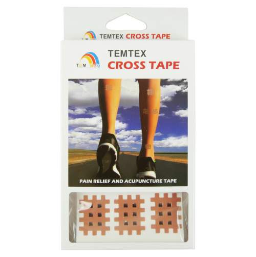 TEMTEX Cross Tape béžový 2,1 x 2,7 cm 180 ks