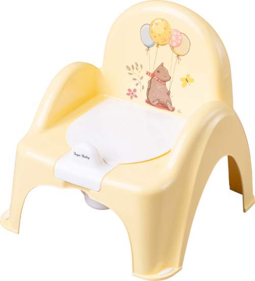 Tega Baby Nočník/židlička Medvídek - žlutý